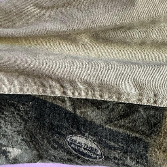 pro gear by wrangler beige realtree camo pattern XL shooting jacket - Picture 3 of 7